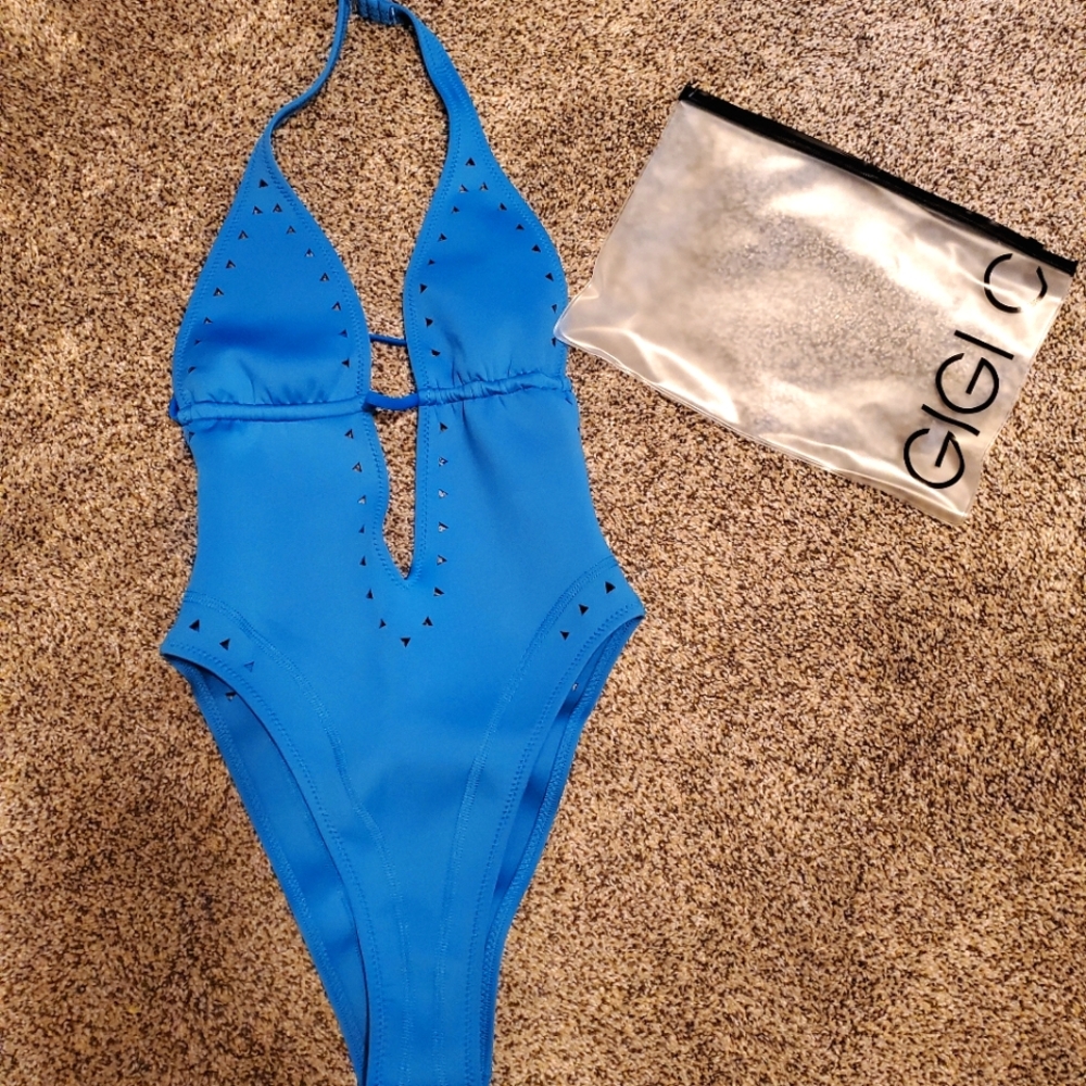 Carrie Plunge Swim Suit